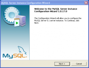 configuration mysql